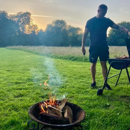 Tin And Canvas Glamping Pickering, Canvas Capers Bell Tent Luxury tent Pickering