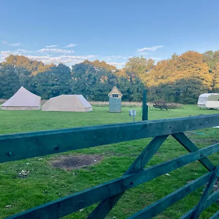 Tin And Canvas Glamping Pickering, Canvas Capers Bell Tent Luxury tent Pickering